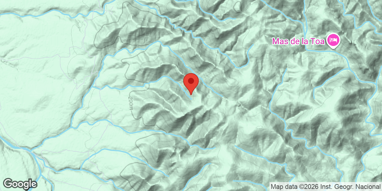 Mapa de situación de RACÓ D'EN JUNY, AVENC DEL