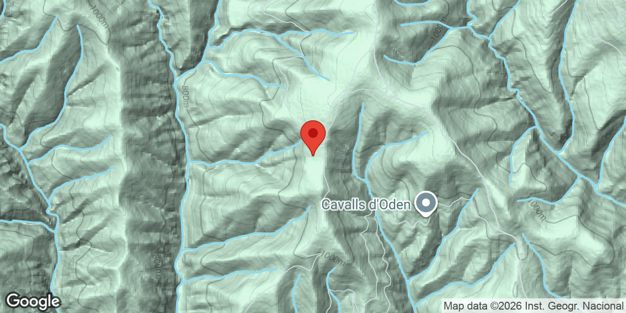 Mapa de situación de COLL D'ALZINA, POU DEL