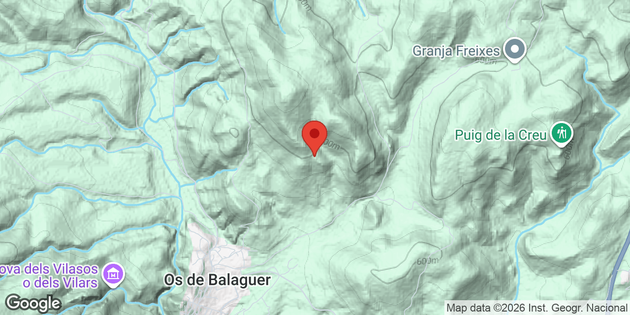 Mapa de situación de OS, FORAT D'