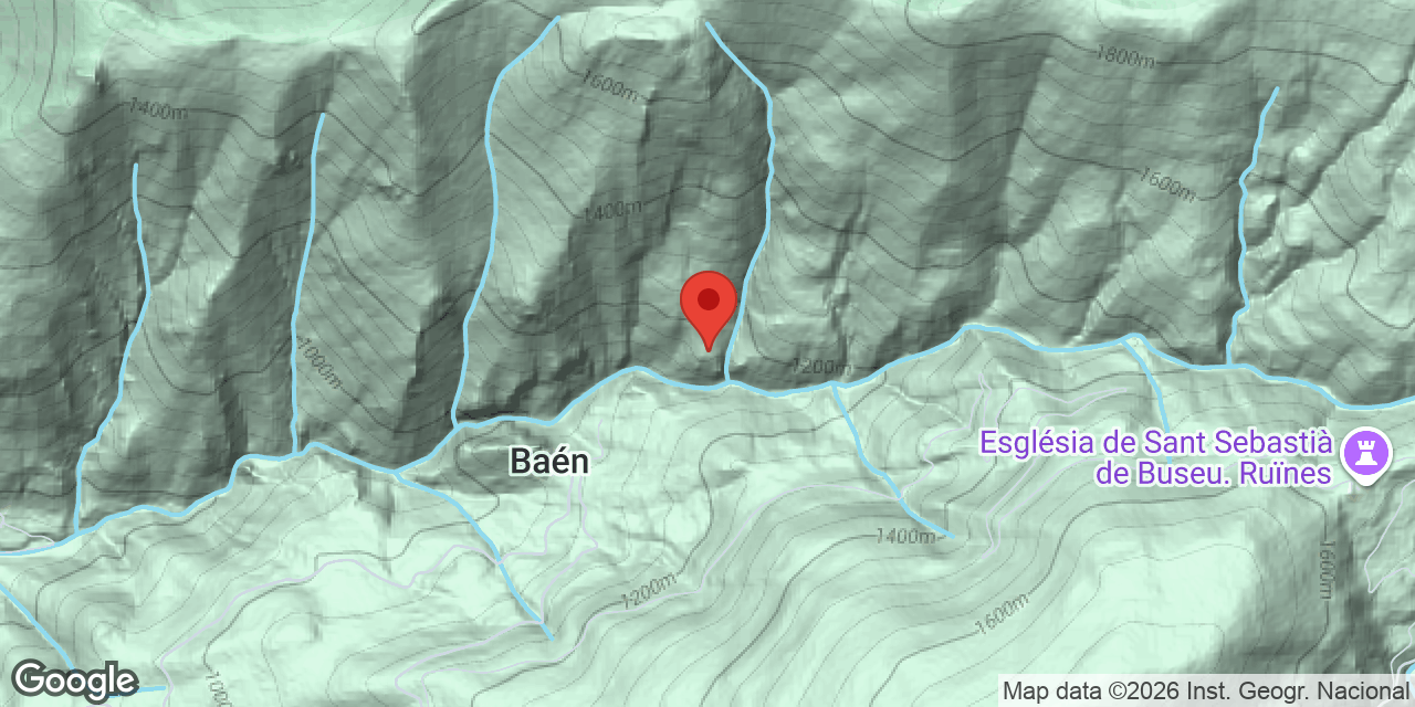 Mapa de situación de RIBES, AVENC DE LES