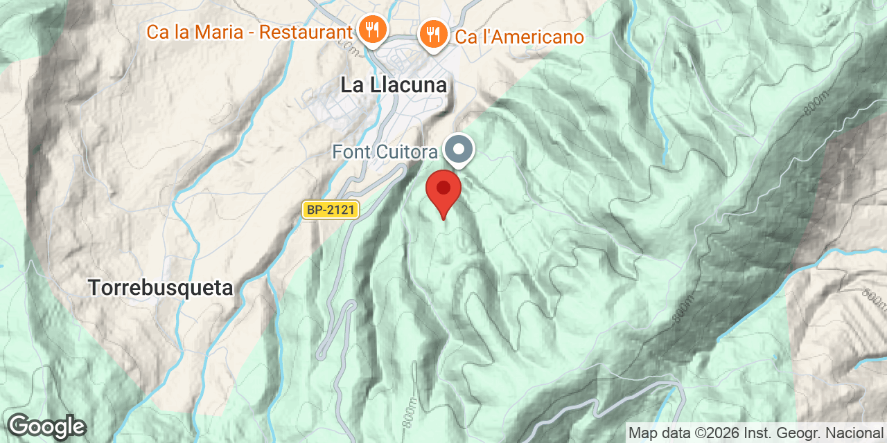 Mapa de situación de VIUMALA, AVENC D'EN