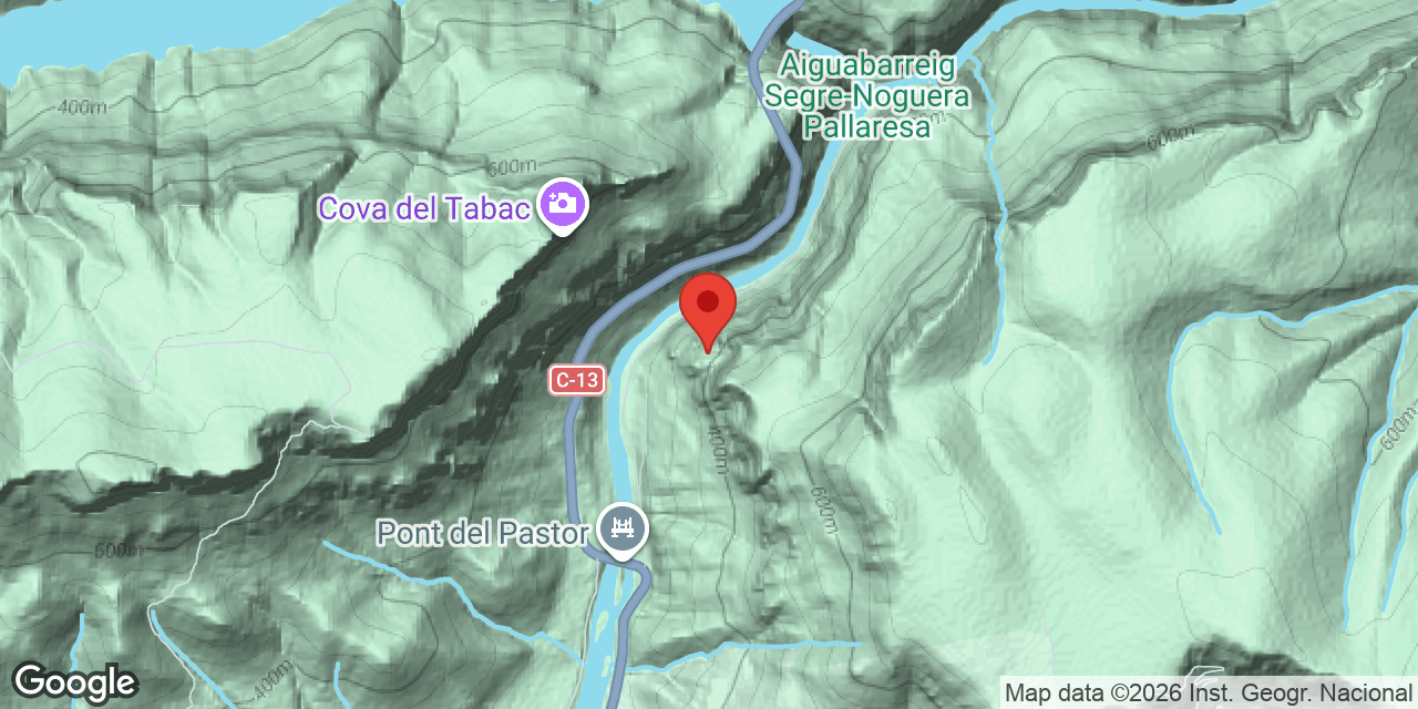 Mapa de situación de ENCANTADA, FORAT DE L'
