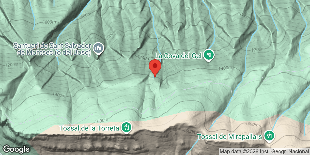 Location map of NEGRE, AVENC