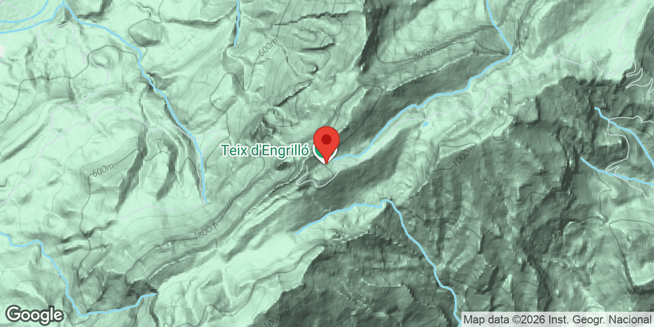 Mapa de situació de ERMETS DE PASSAMONTE,  AVENC DELS