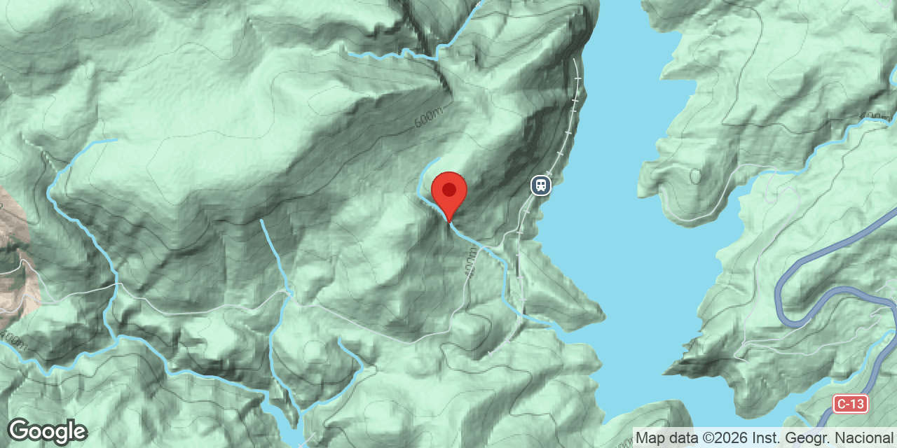 Mapa de situació de GEGUINS, COVA DE