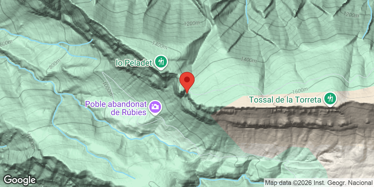 Mapa de situació de CANAL DE MIGJORN, COVA B DE LA
