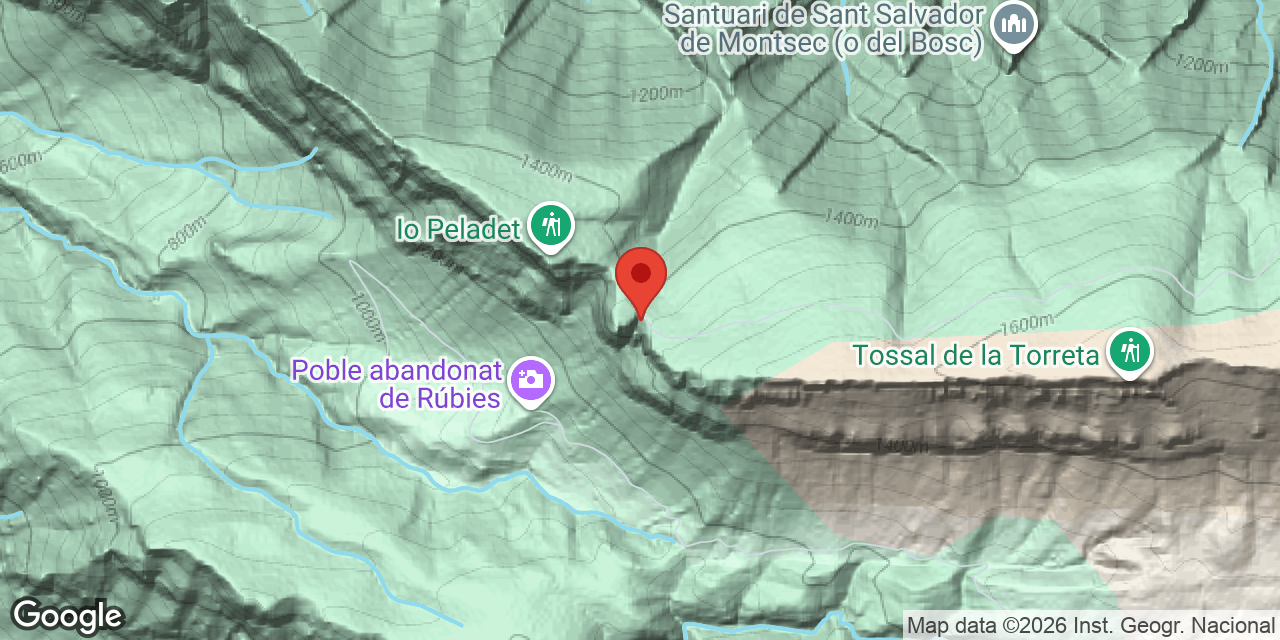 Mapa de situació de CANAL DE MIGJORN, COVA C DE LA