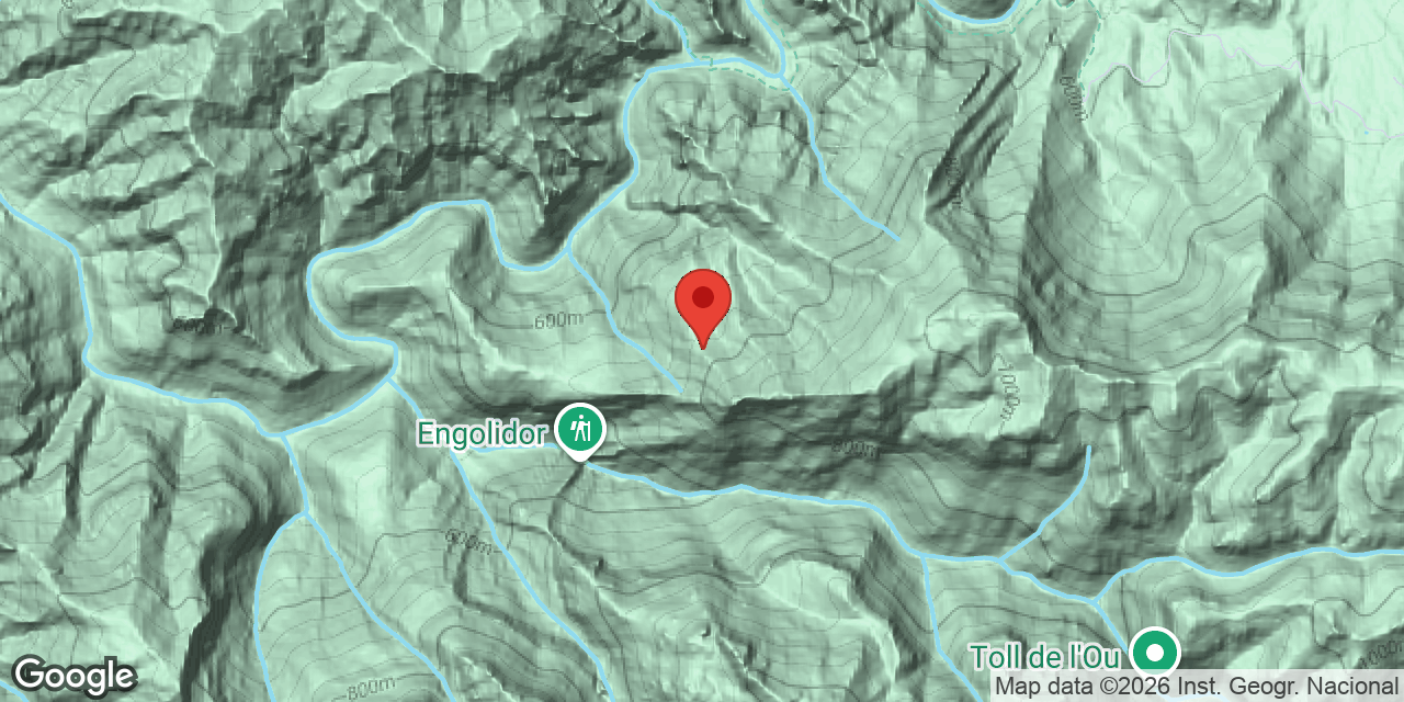 Mapa de situació de CABRA, AVENC DE LA
