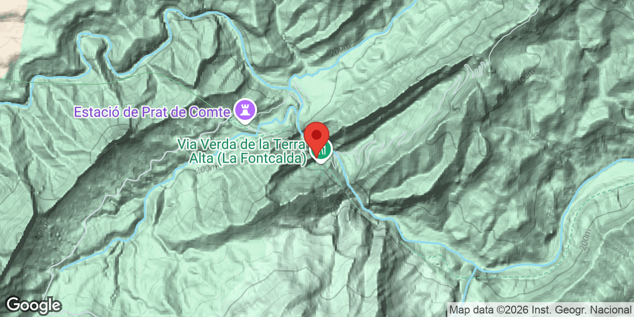 Mapa de situació de BEATES,  COVA DE LES