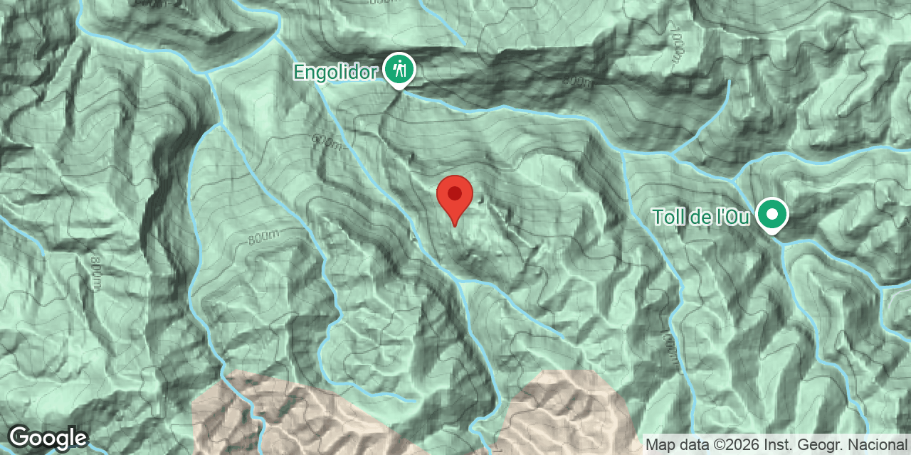Mapa de situación de SOTA LA BITLLA, COVA