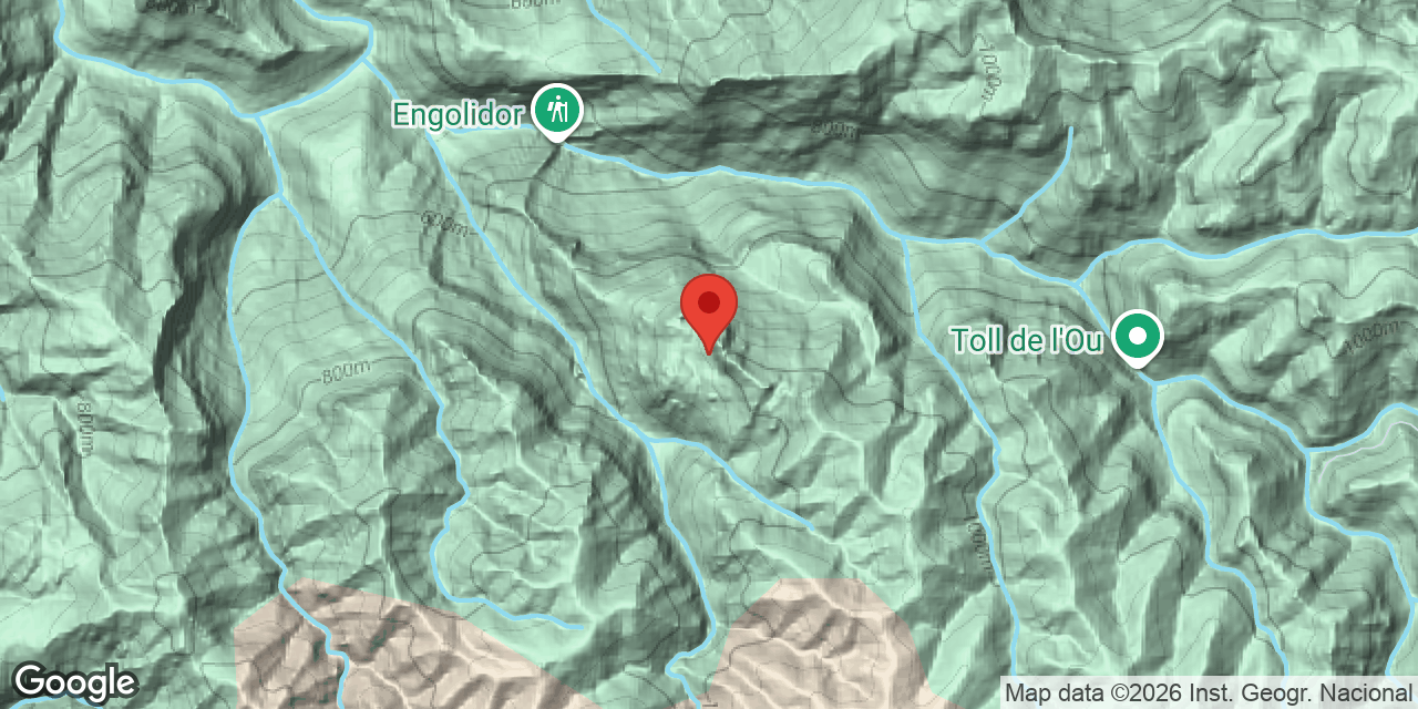 Mapa de situació de DOLINA, FORAT DE LA