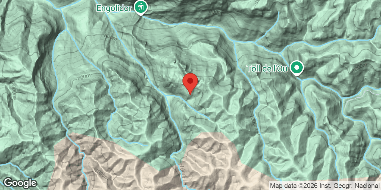 Mapa de situació de CÒDOL TRENCAT, COVA DEL