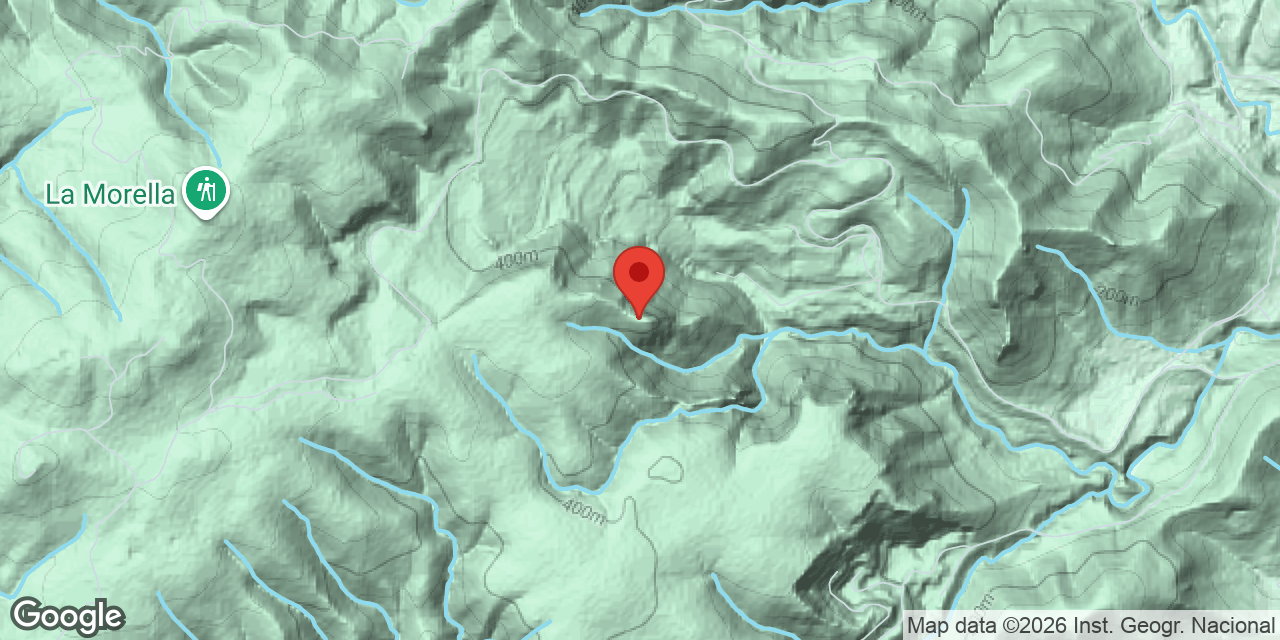 Mapa de situación de AGULLA, AVENC DE L'