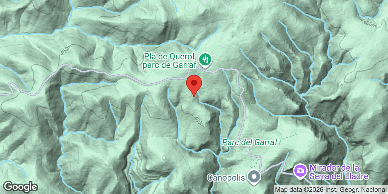 Mapa de situació de ESBIT, AVENC DE L'
