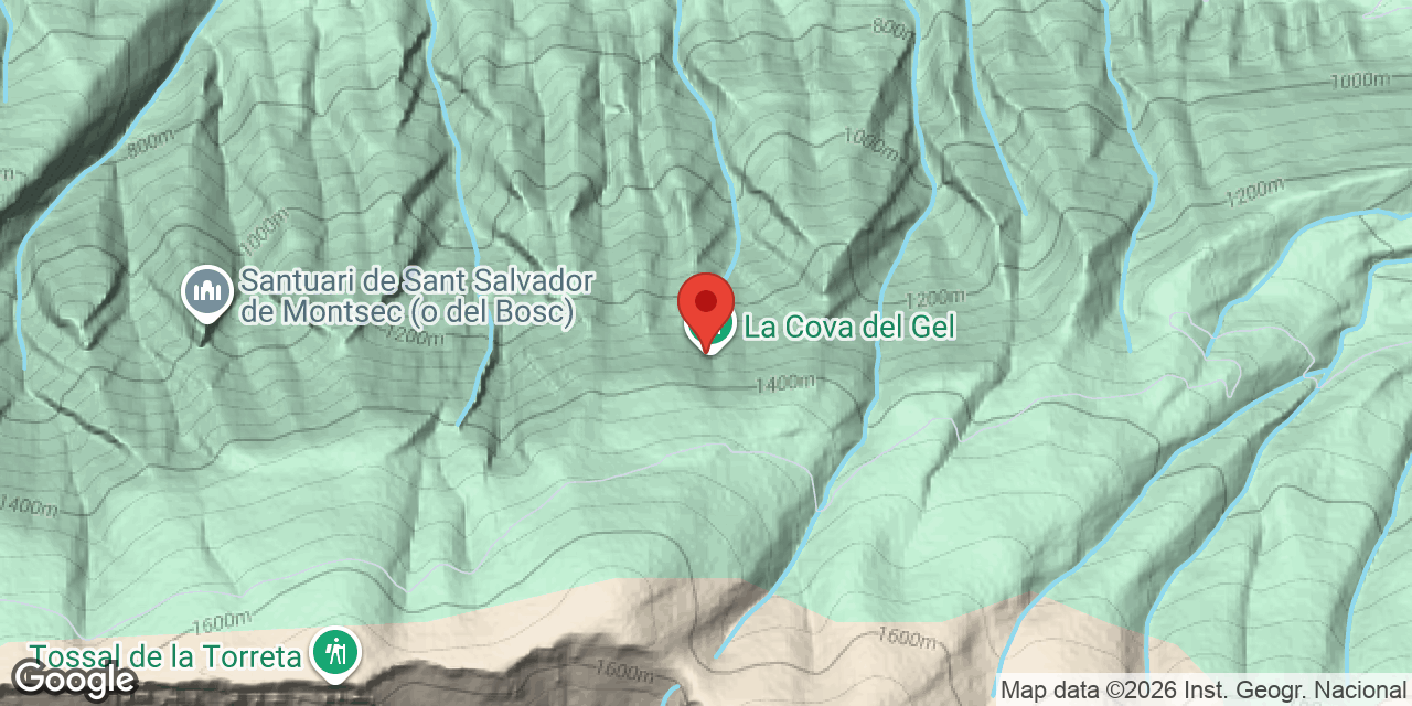 Carte de situation de GEL, FORAT DEL