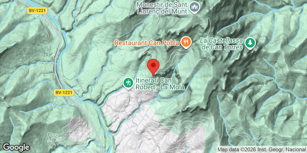 Mapa de situació de FIGUEROT, AVENC DEL