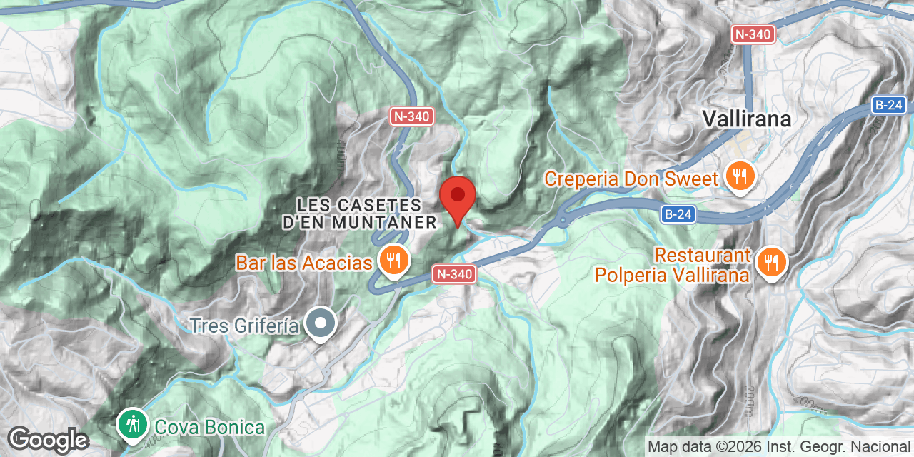 Mapa de situación de CAN JULIÀ, ESQUERDA DE