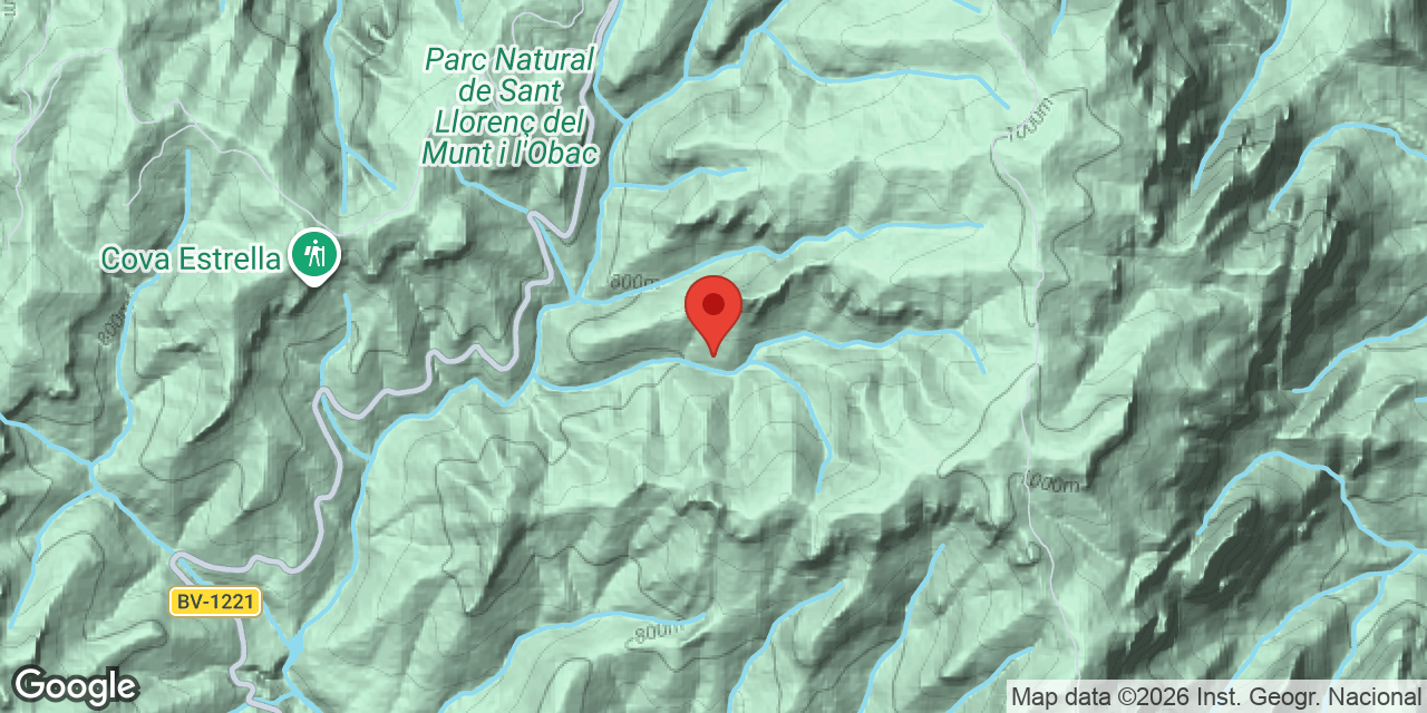 Mapa de situació de SOLEIA DEL SOT DE LA BÓTA, BALMA