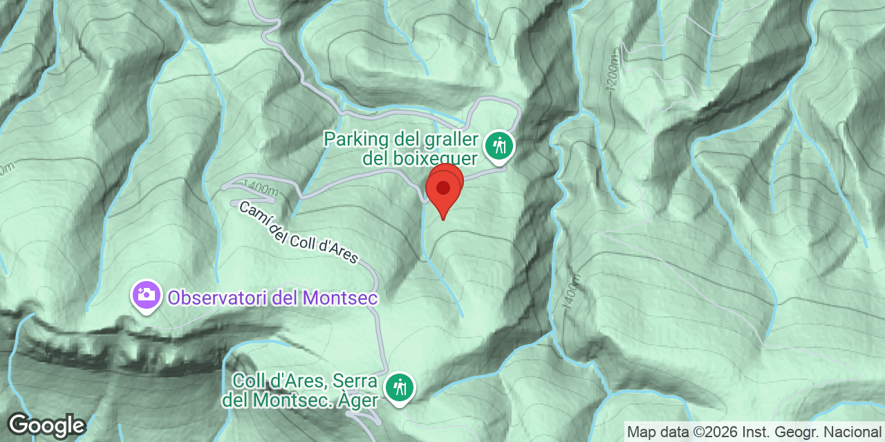 Carte de situation de BOIXEGUER, GRALLER DEL