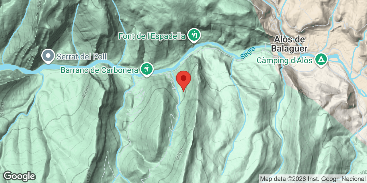 Mapa de situación de SABORELL, COVA 2 DE