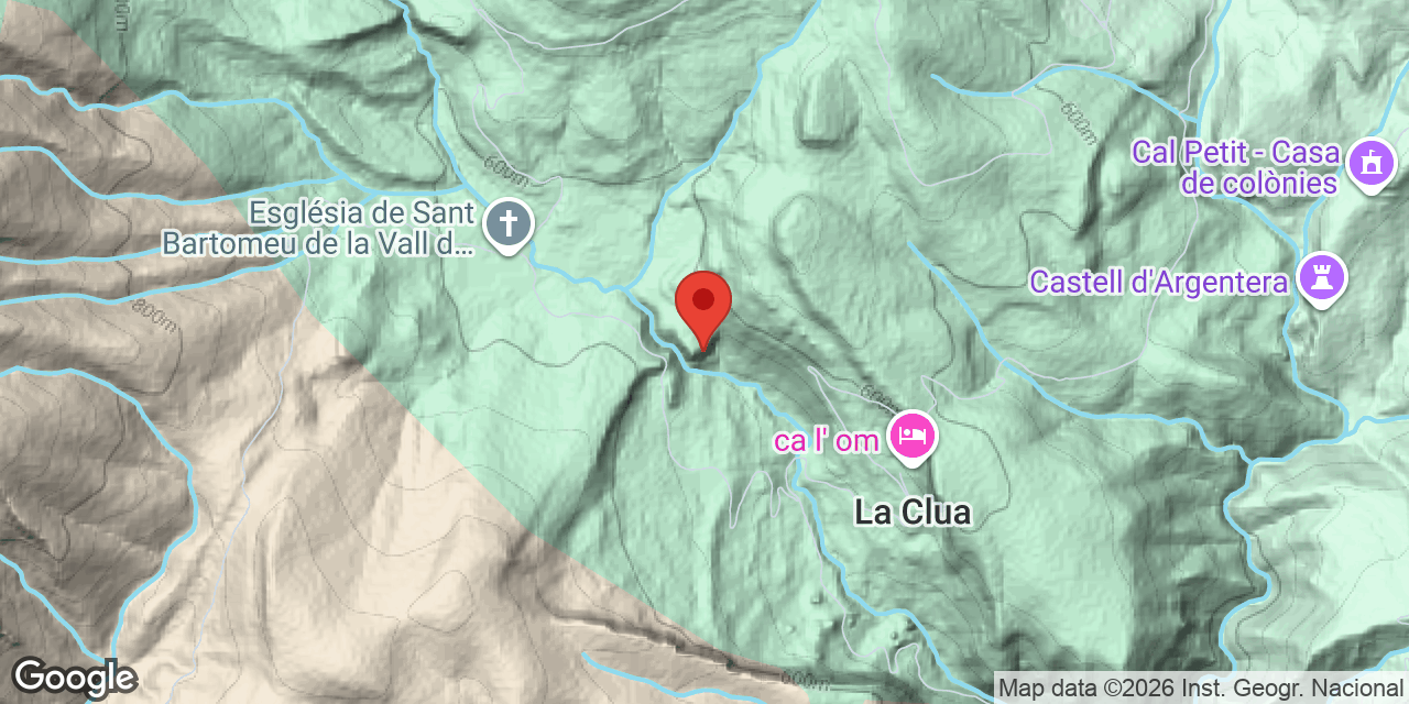 Location map of FUSELL, AVENC DEL
