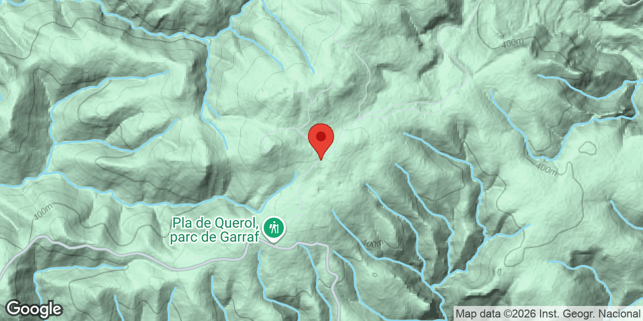 Location map of LLAMBRICS, AVENC DELS