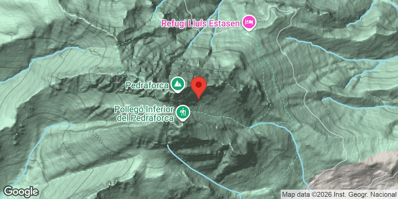 Location map of CALDERER, FORAT DEL