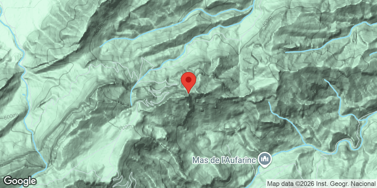 Mapa de situació de PIC DE L'ÀGUILA,  AVENC DEL