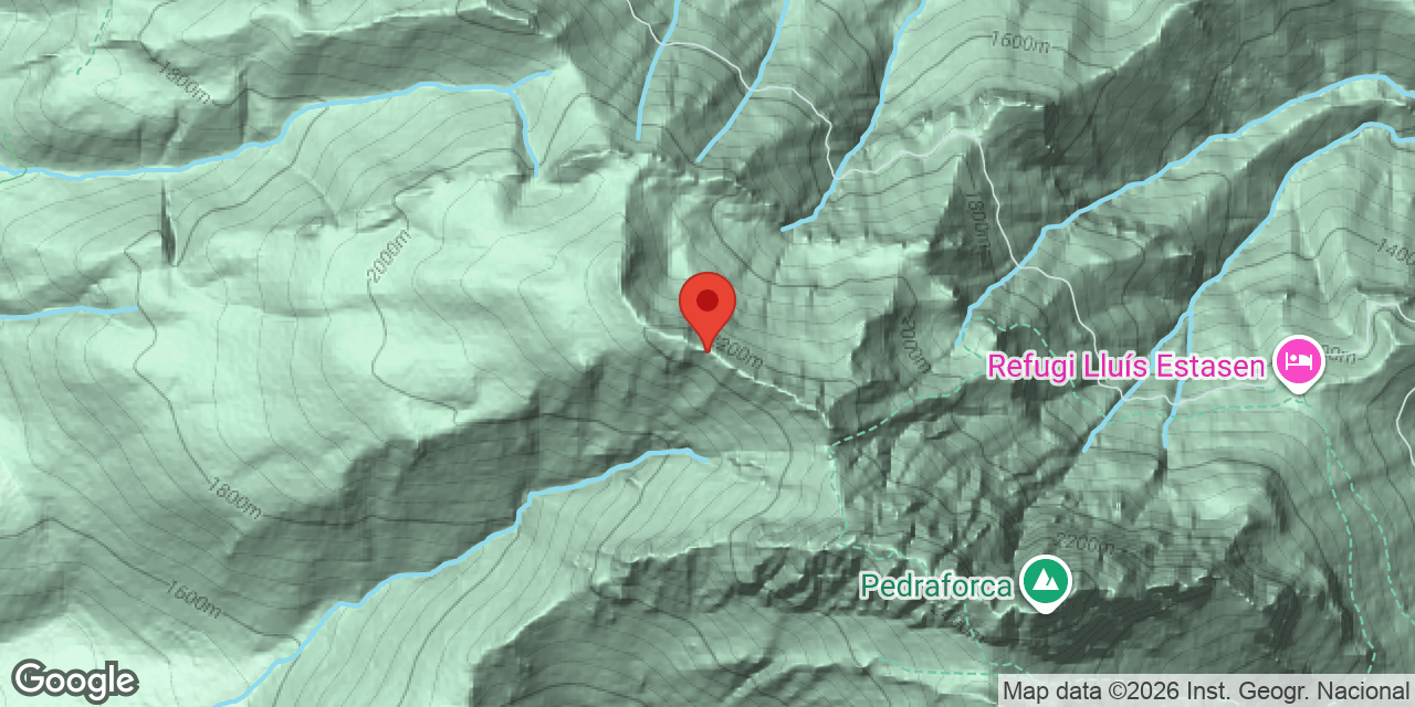 Mapa de situación de GRAU DEL VERDET, FORAT DEL