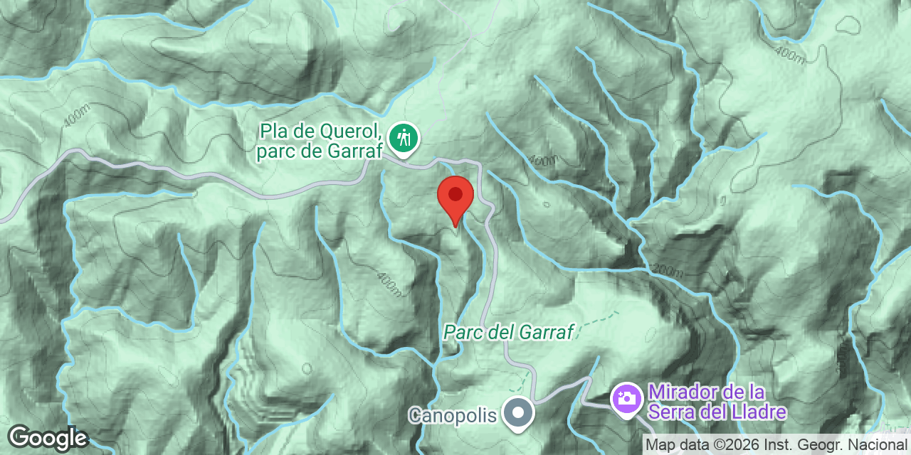 Mapa de situación de GUIXA, AVENC DE LA